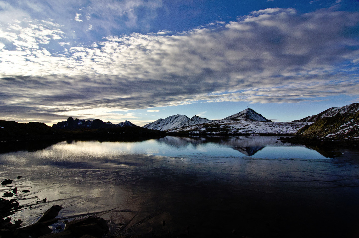 Bivouac au col du Chardonnet, Hautes-Alpes.