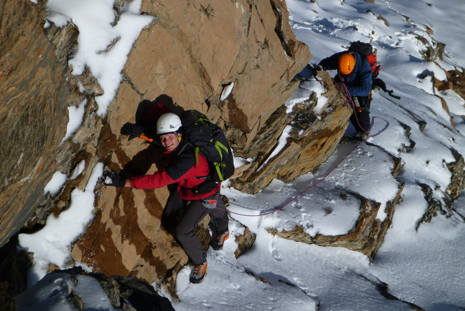 Sur l'arete
