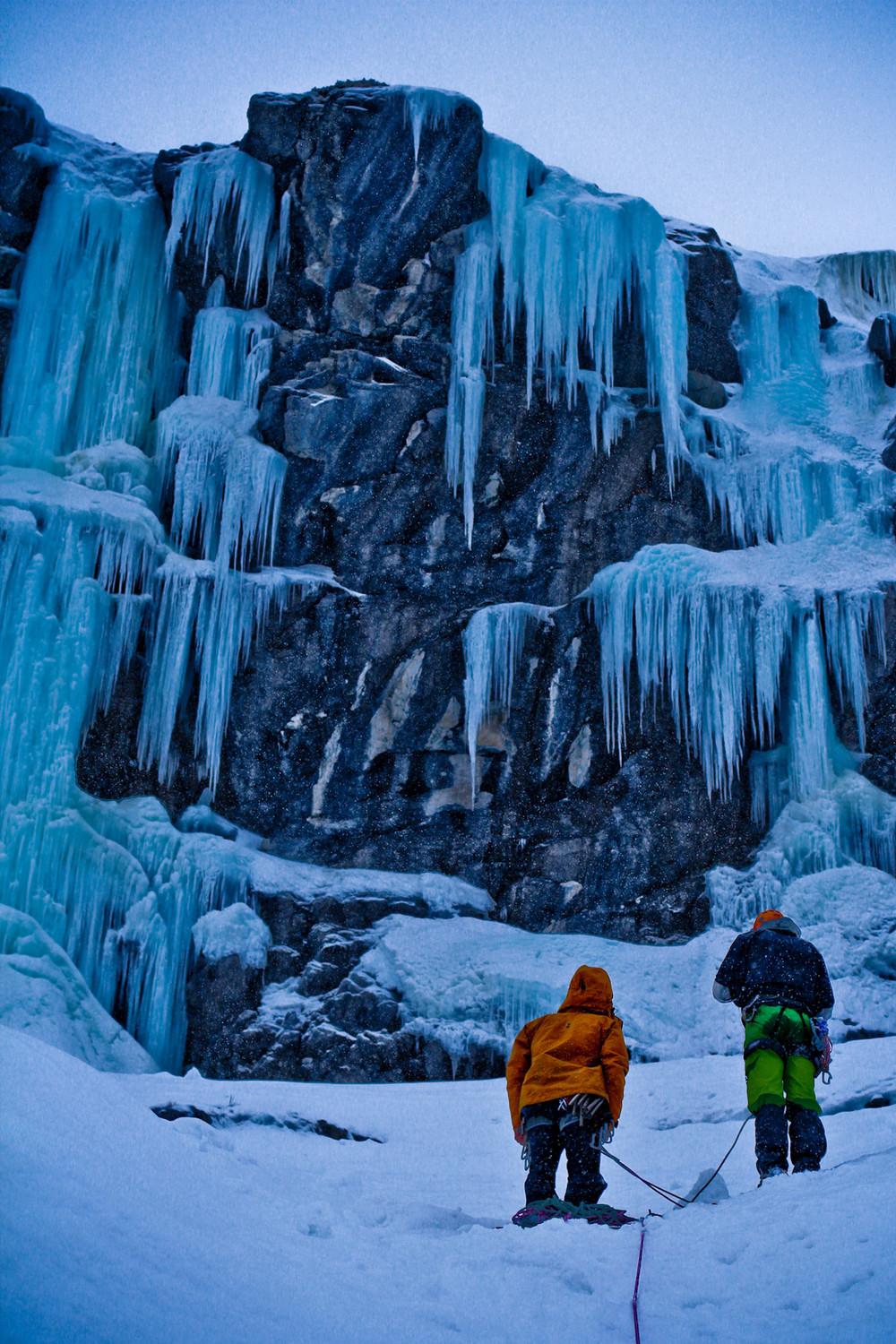 Ice fall