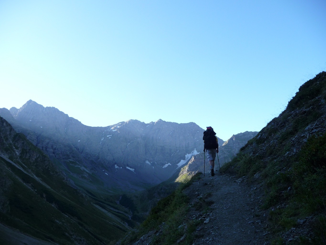 Début de journée sur le GR54