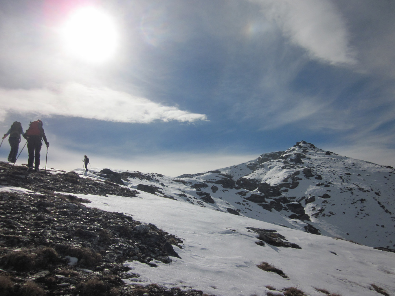 Arrivée à la Bréchette
