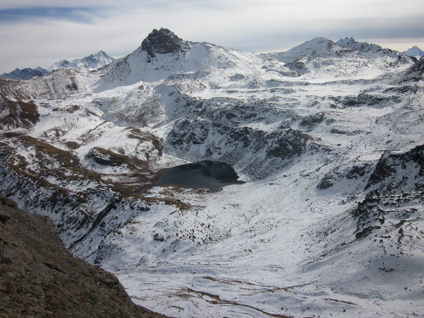 Becs de Bosson, Tsavolire, Lac du Louché