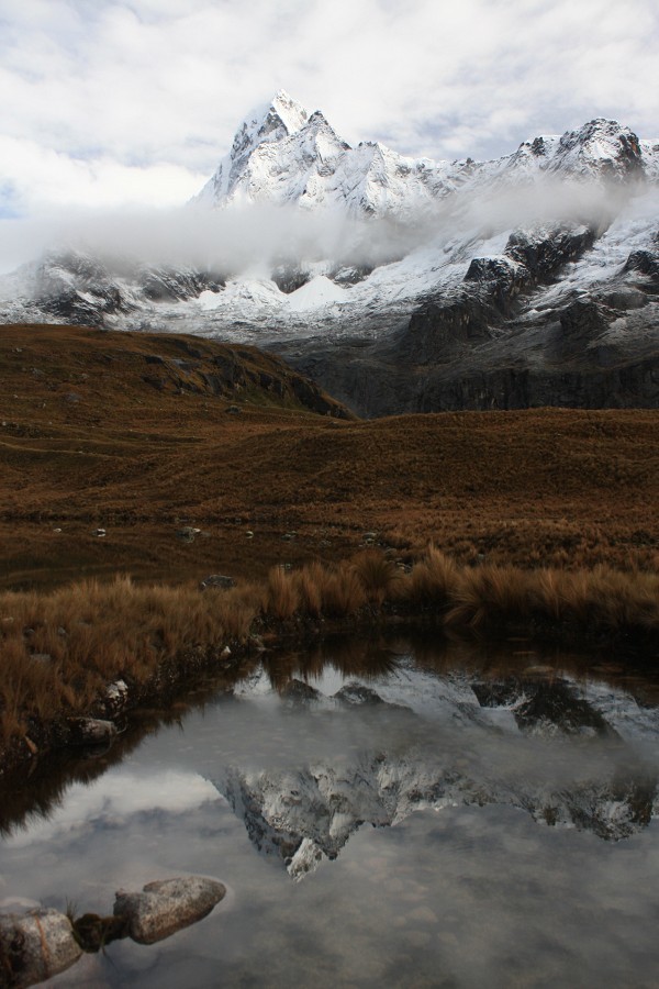 Nevado Taulliraju depuis la laguna Piramide