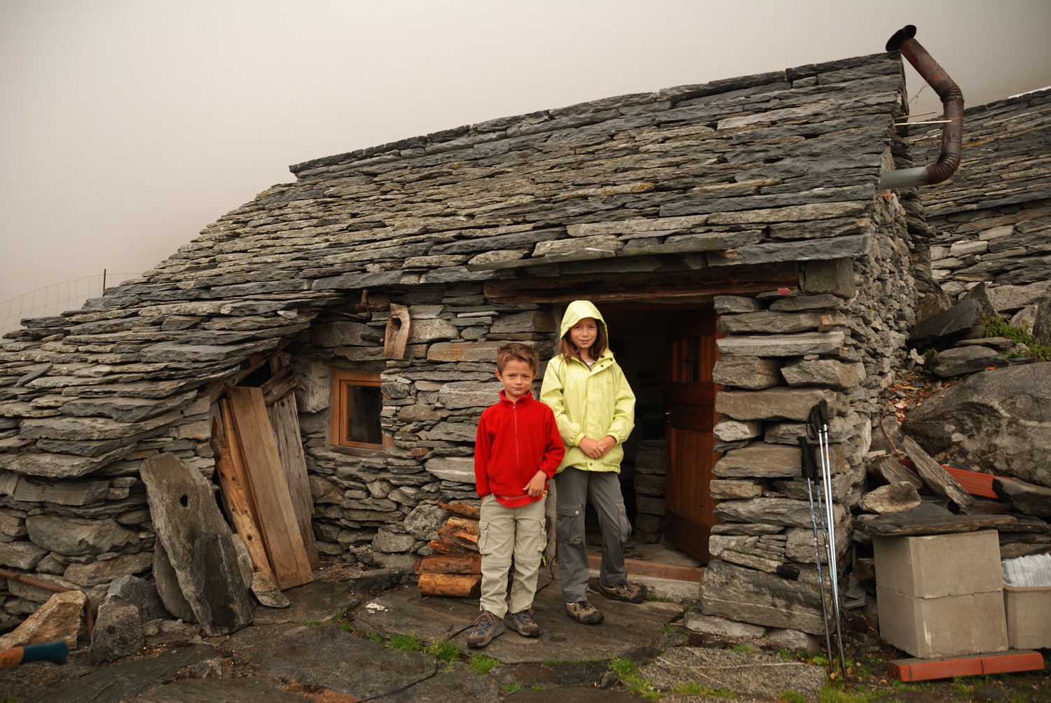 Une petite maisonnette toute neuve rien que pour nous...grazie, S.A.V !