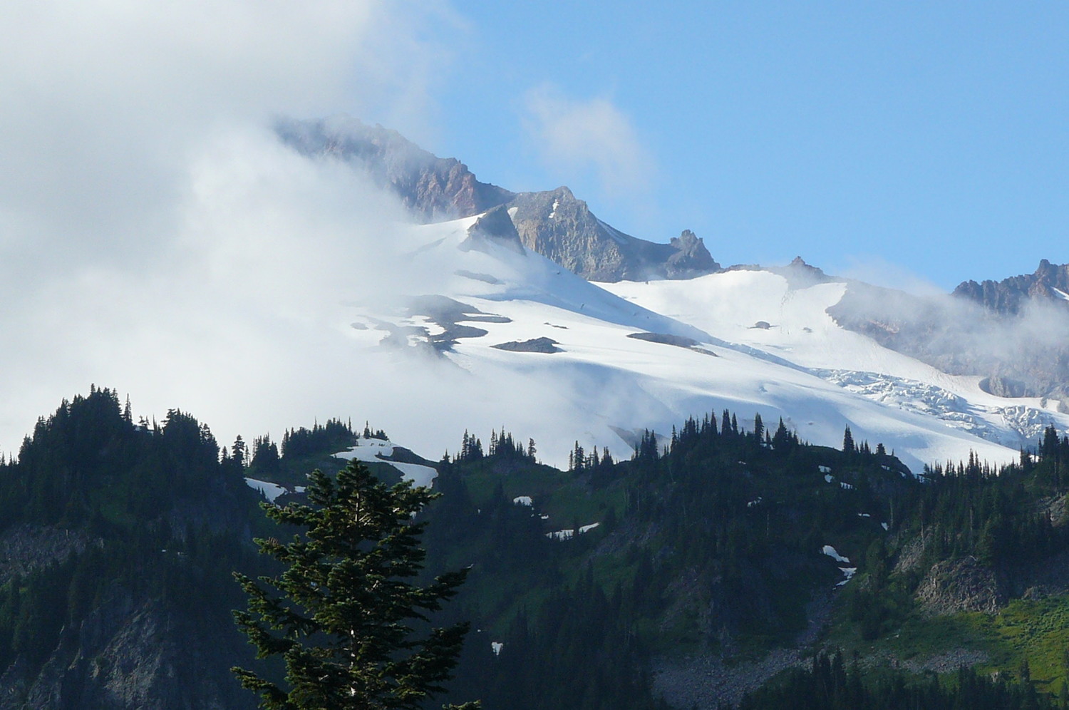 Mt Rainier vu du sud