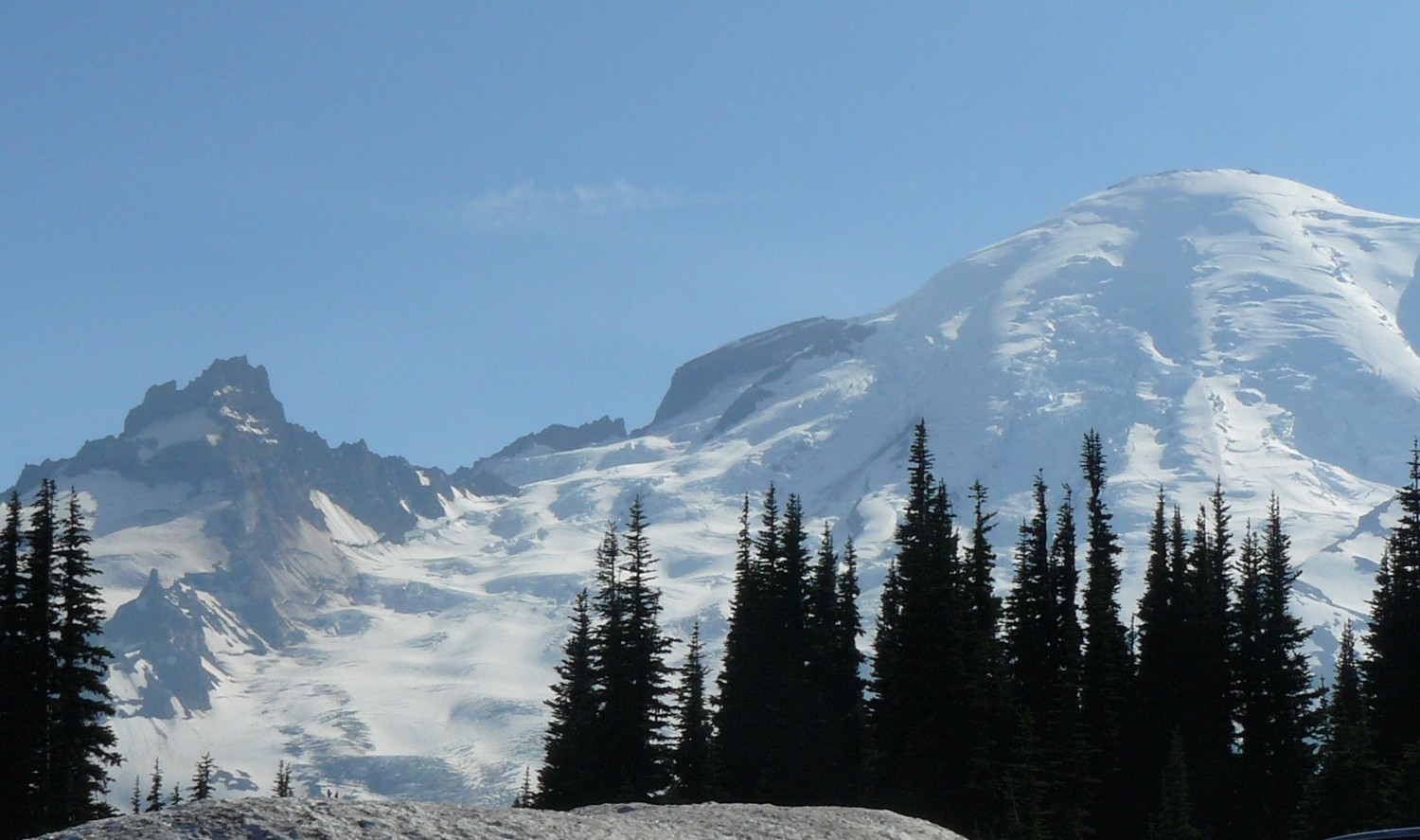 Mt Rainier vu du nord est