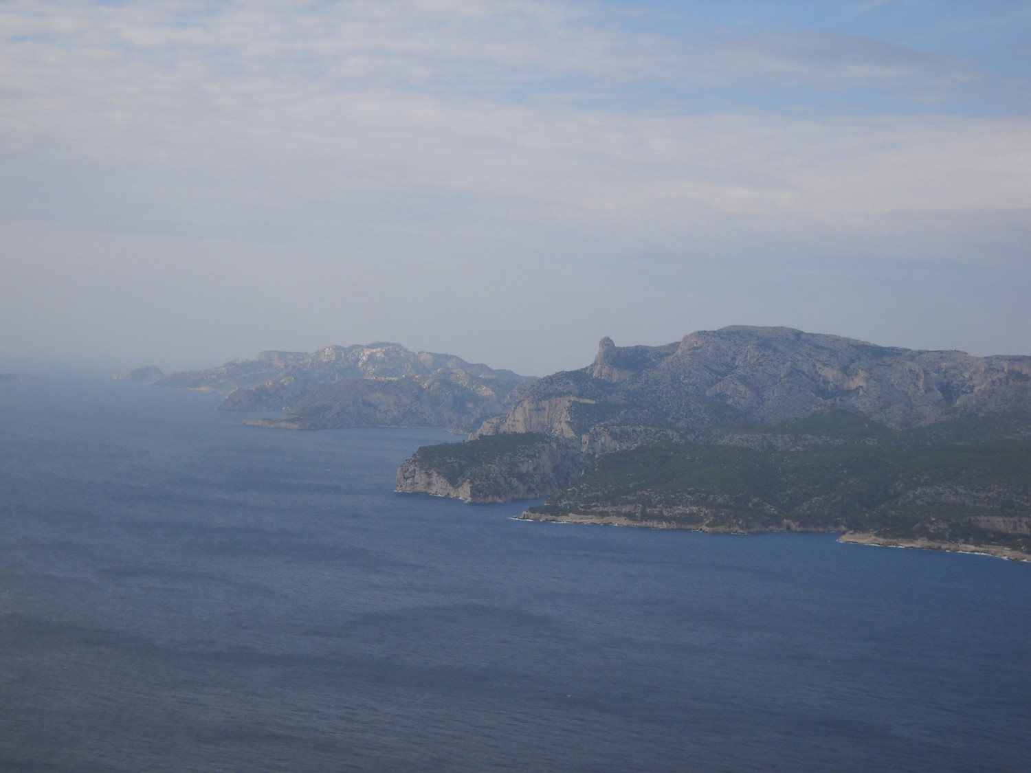Vue sur les Calanques, magnifique...