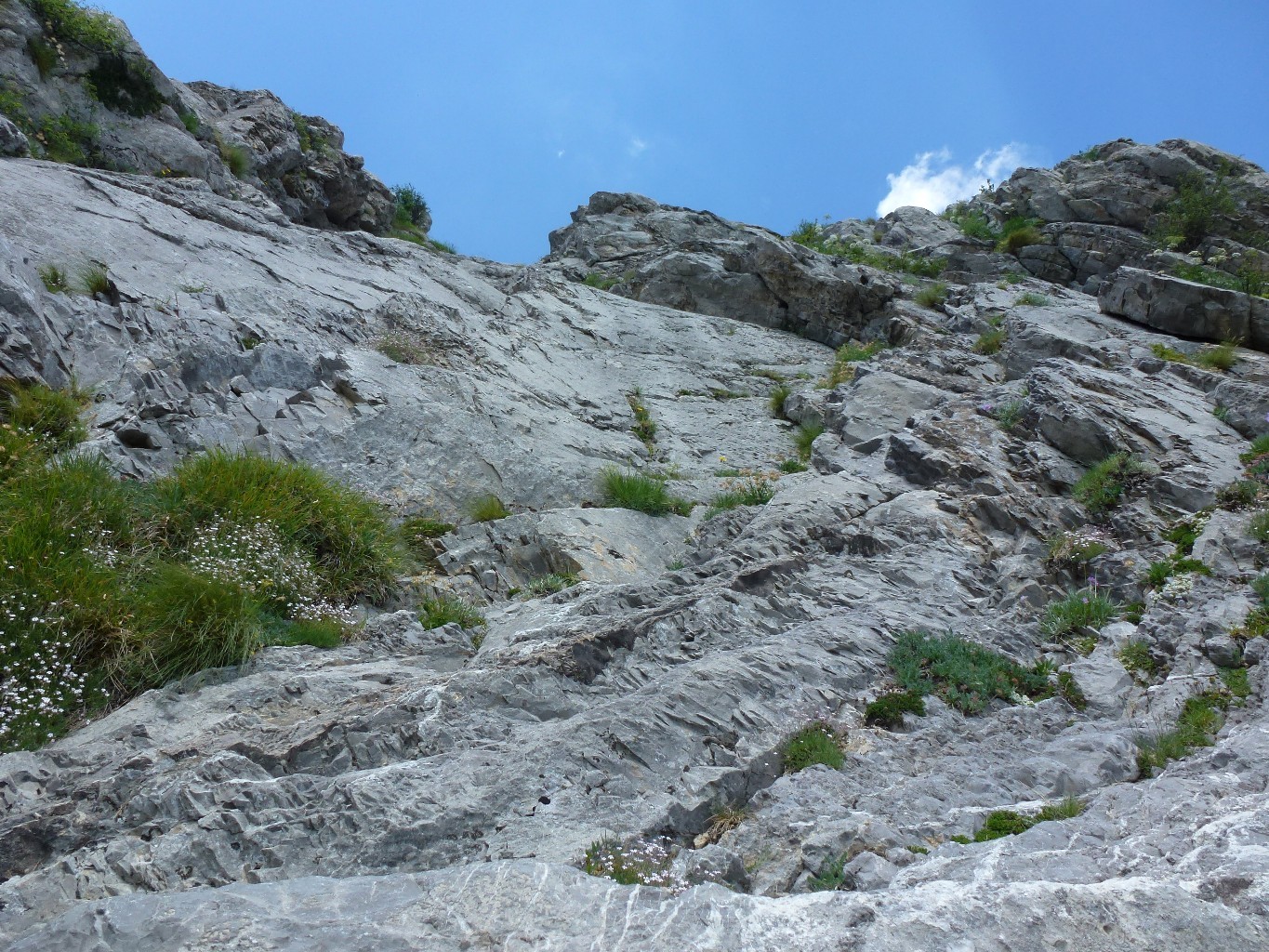 Sur le replat au milieu de L1