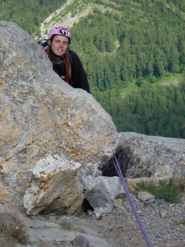 Sortie du ressaut final