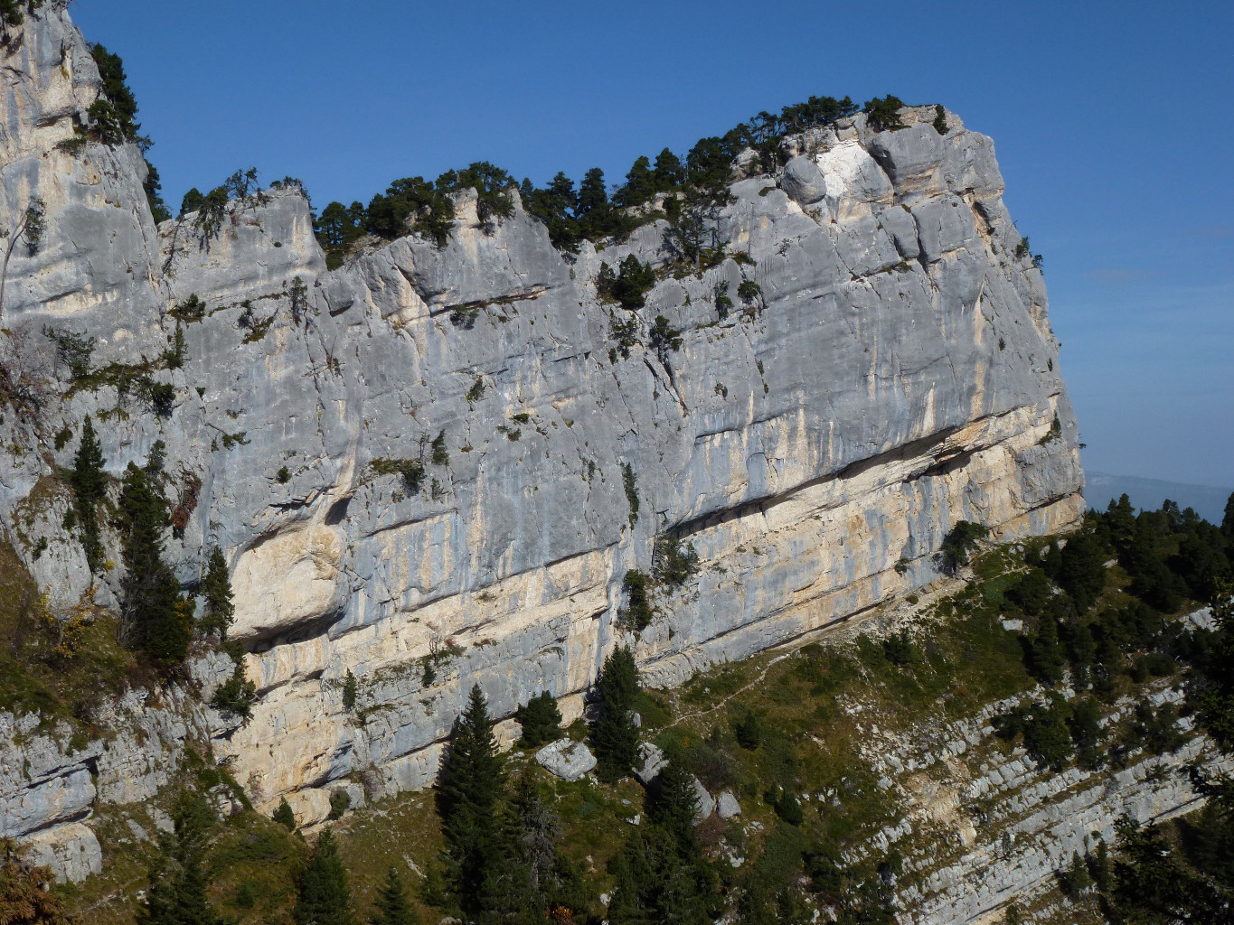 Pas très large le sentier