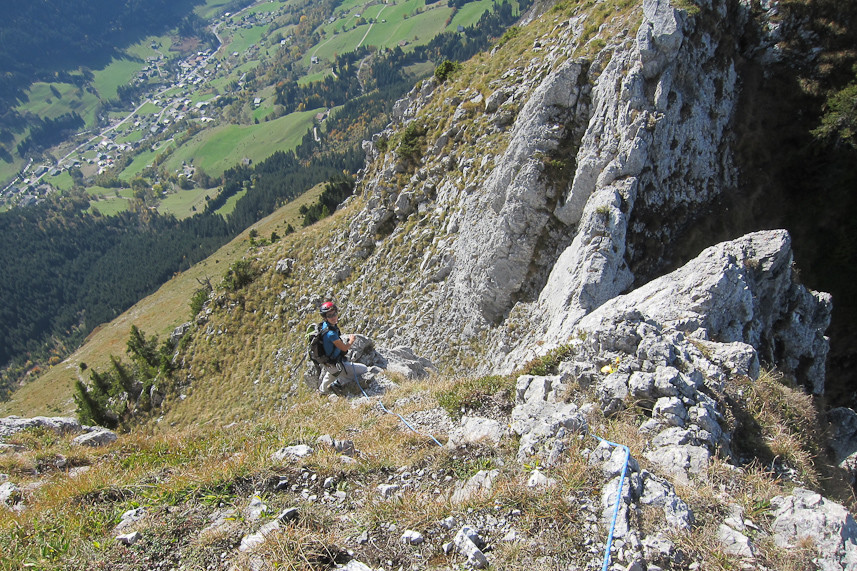 Sur l'arête