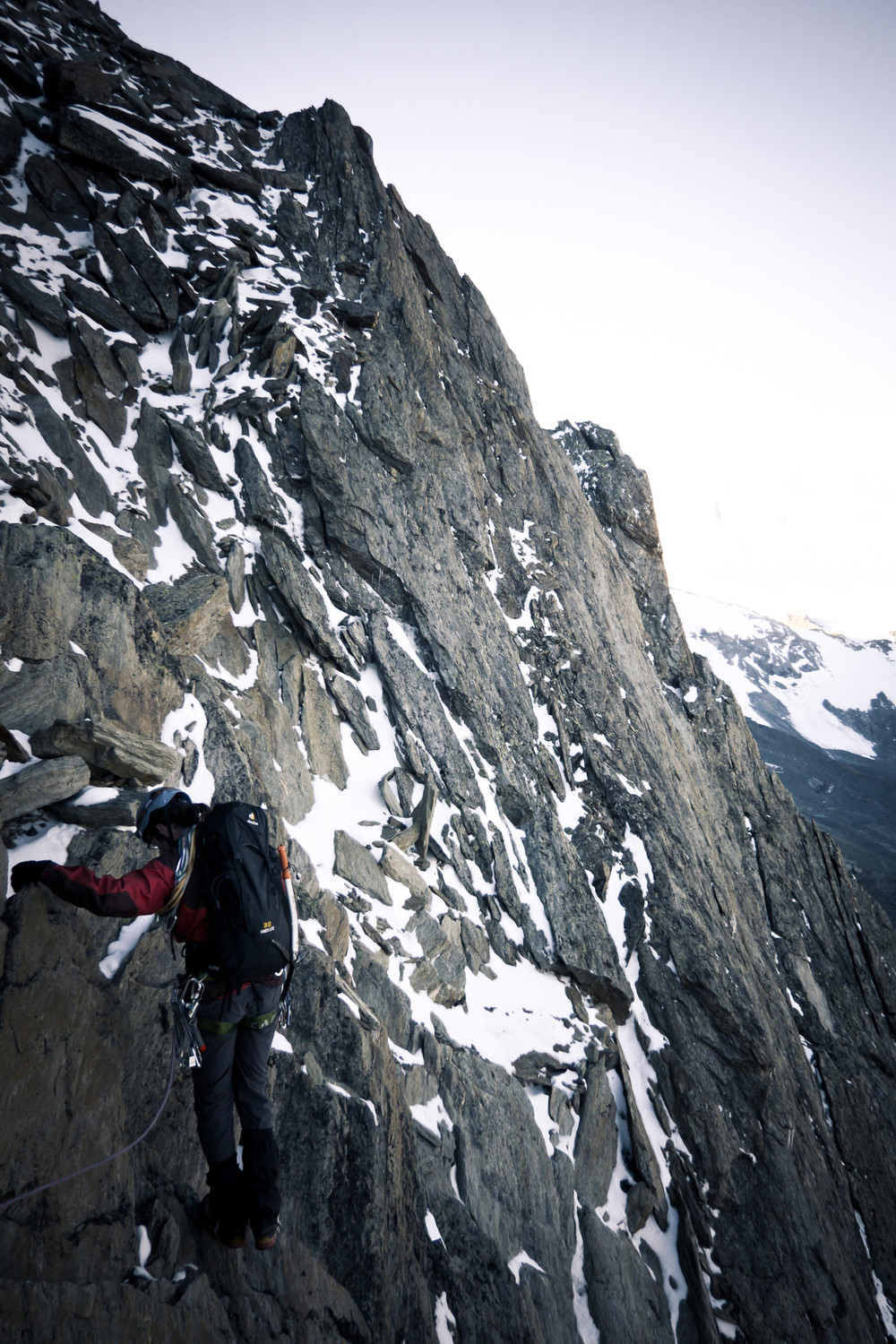 Ascension de la Rotgrat à l'Alphubel (Suisse)