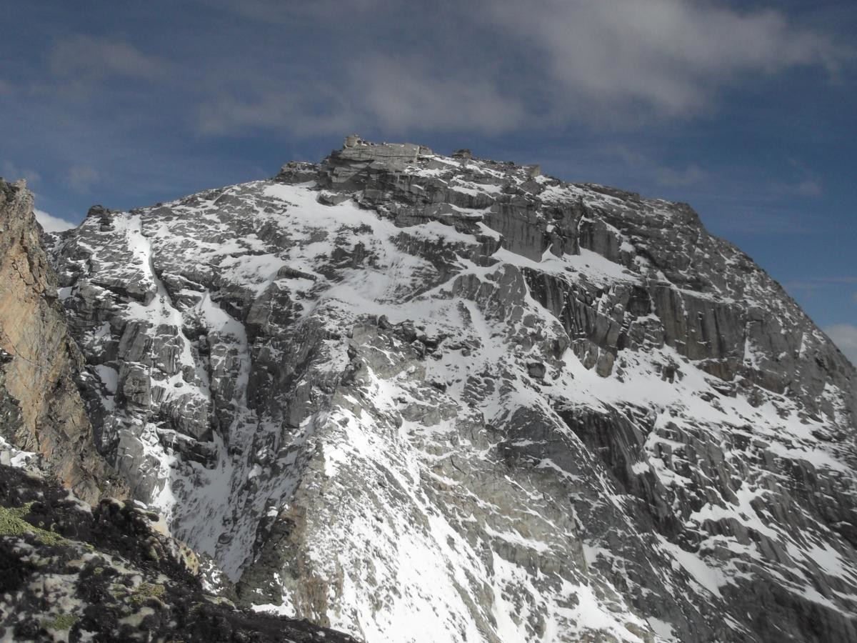 La Pointe de l'Echelle vue du sommet