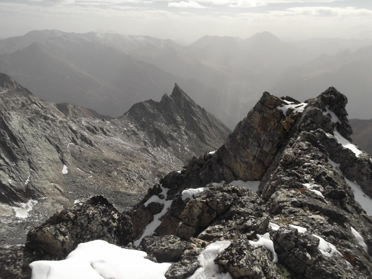 L'aiguille Doran vue du sommet