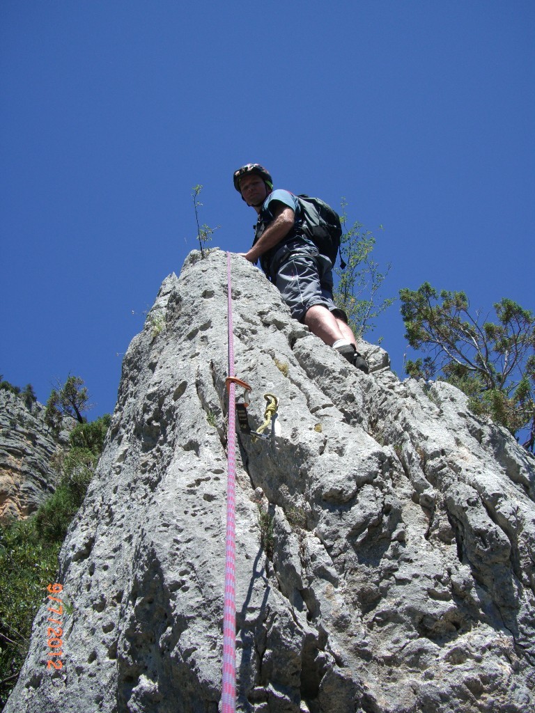 Dans le haut de la voie