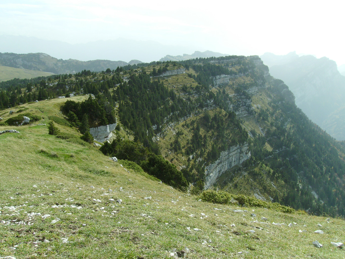 du sommet du Pinet