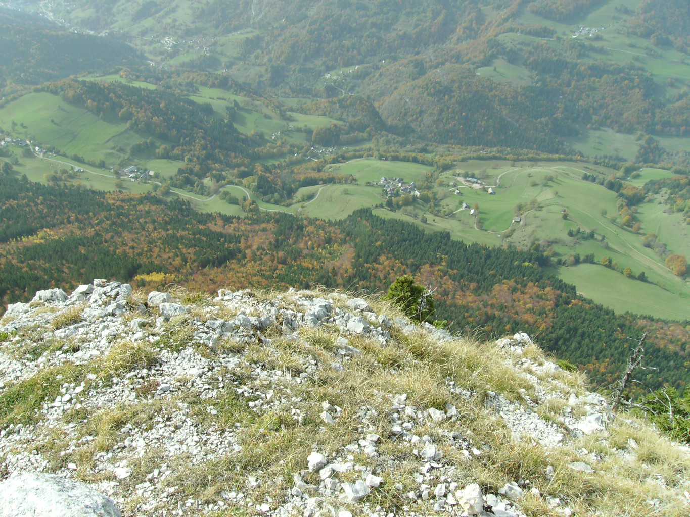 vu vers le bas