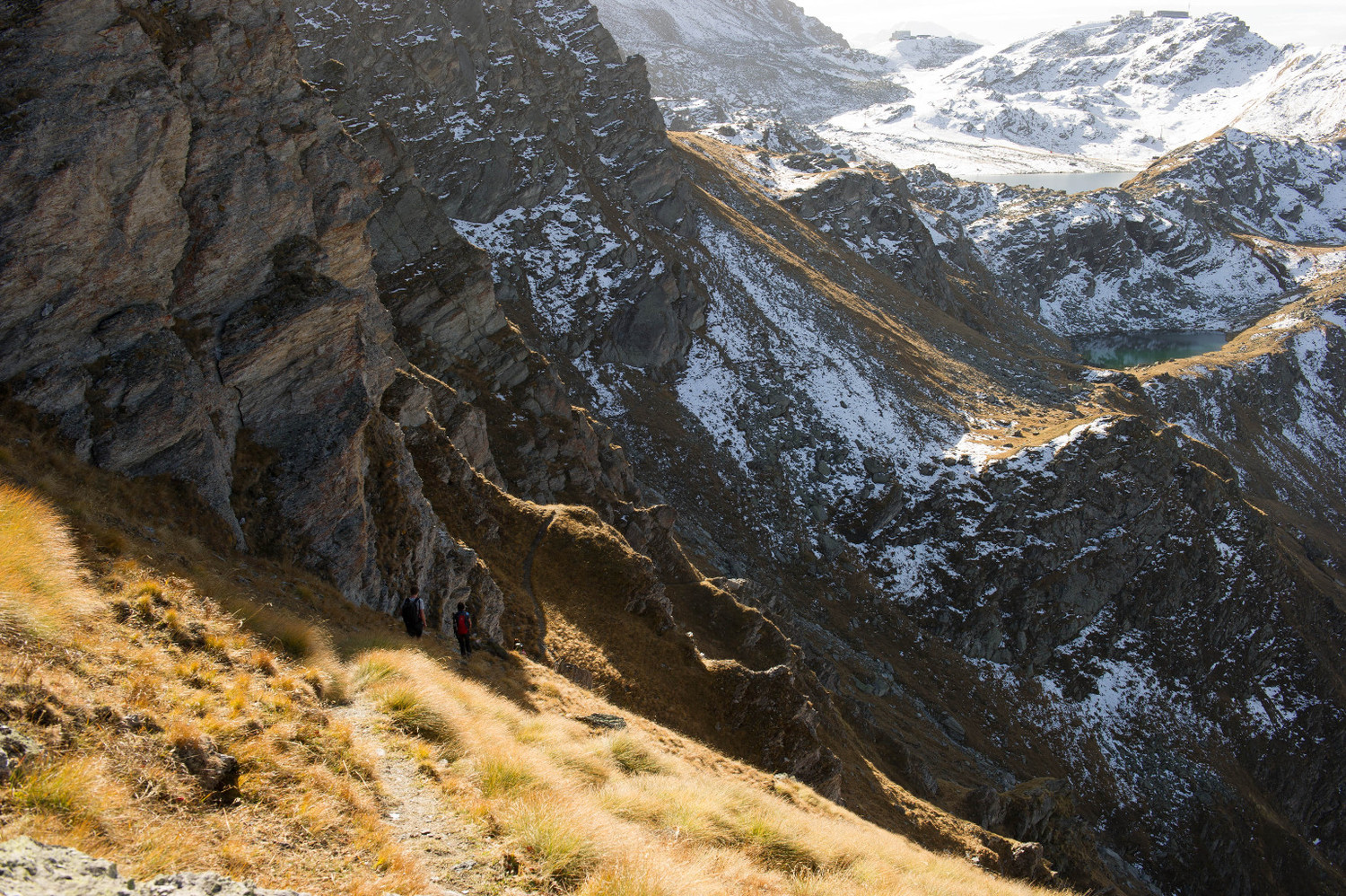 En direction du lac des Vaux depuis Le Fou