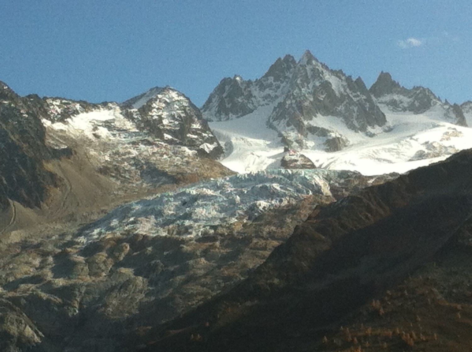 Glacier du Tour et son sommet