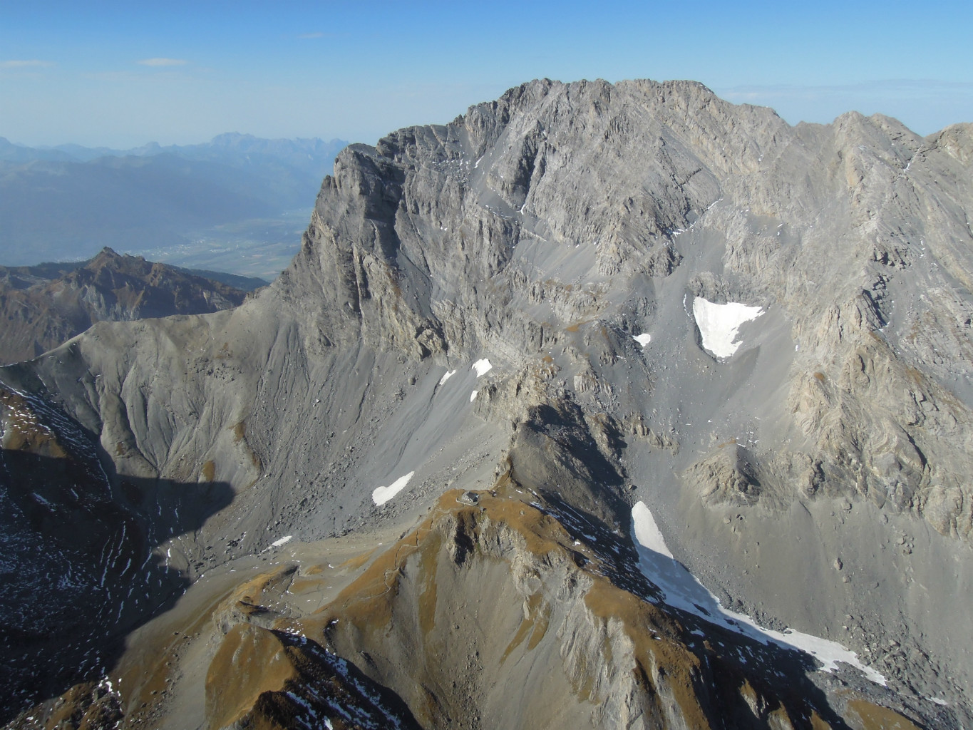 Grand Muveran et cabane Rambert