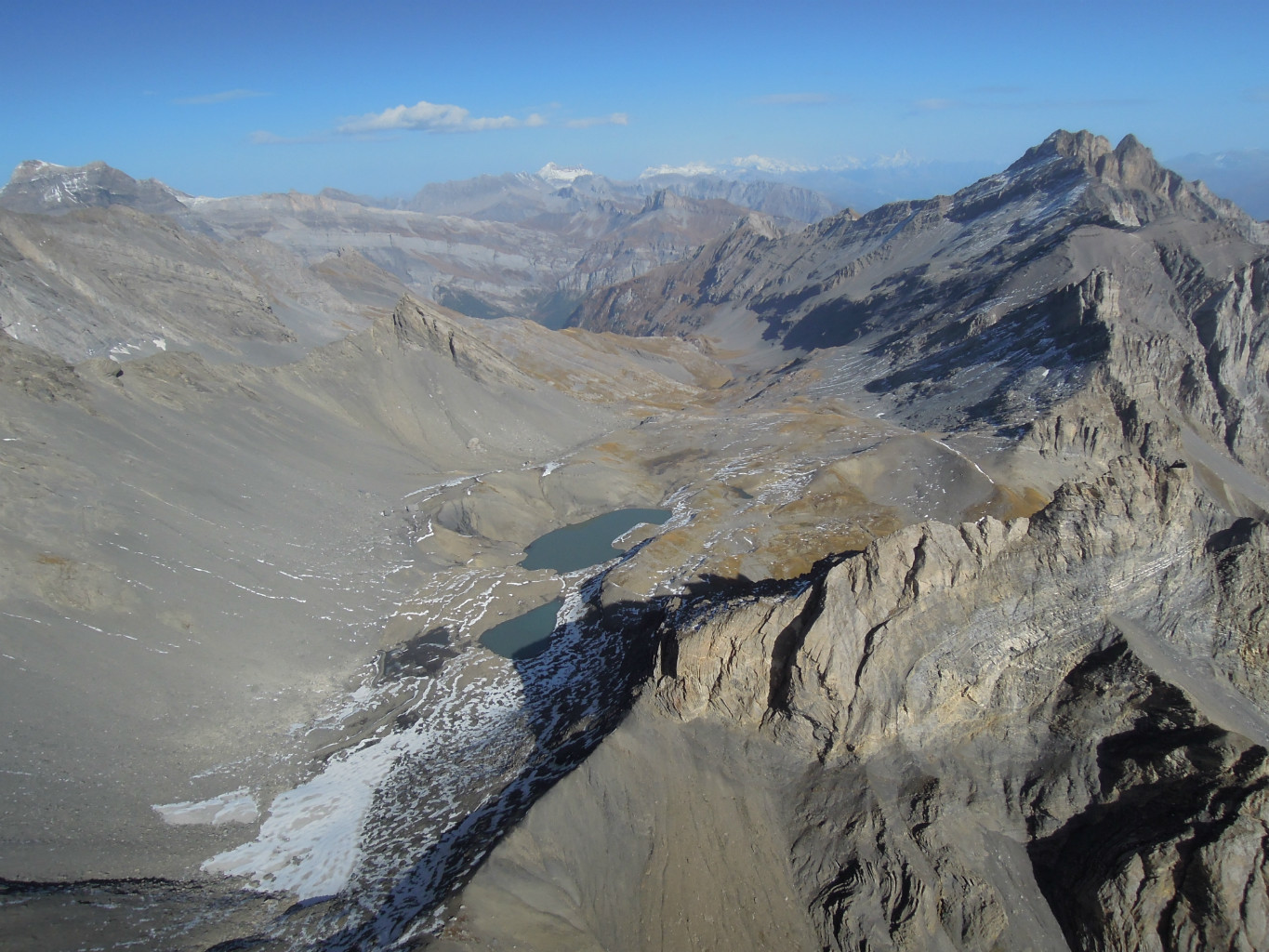 Col de la Forcla et ses lacs