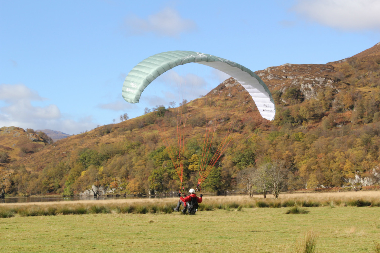 posé sur le Green de Benmore Farm