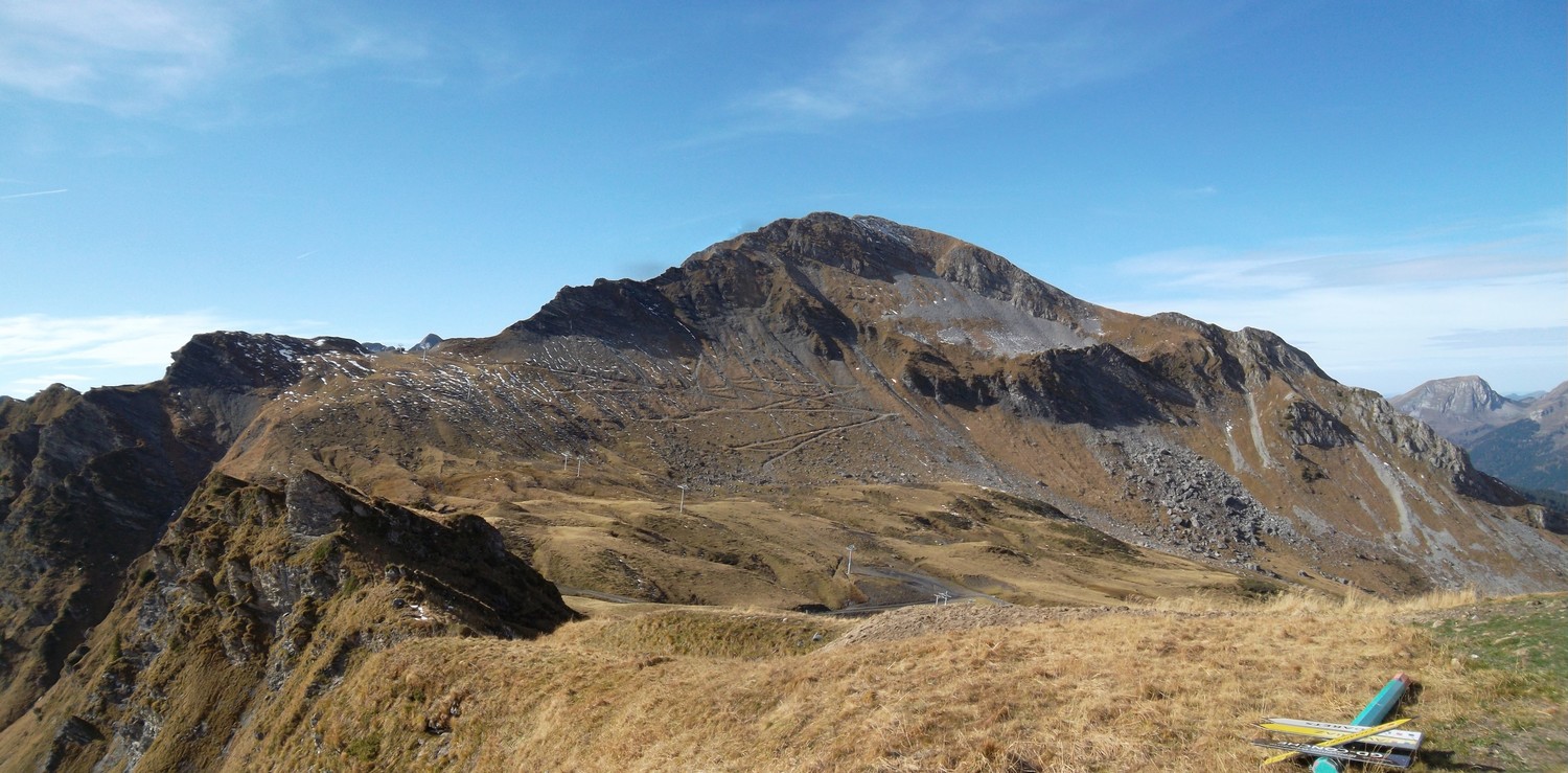 Face E de la Pte de Vorlaz depuis Grand-Conche