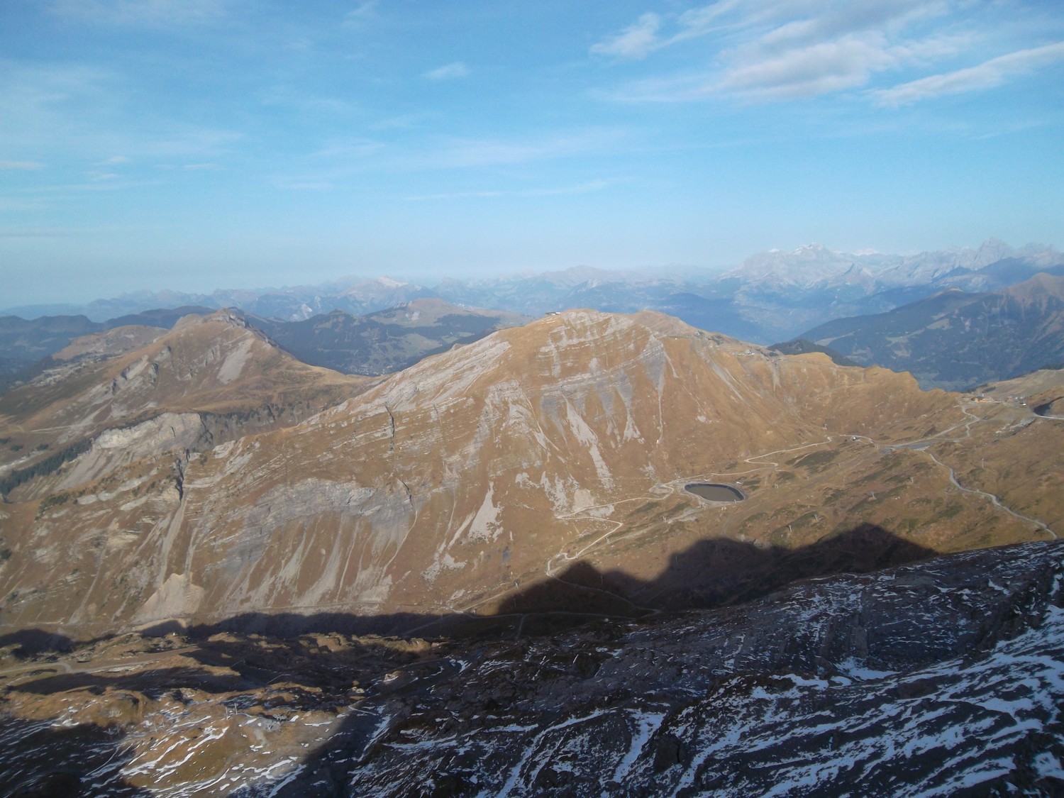 Face S de la Pte de Vorlaz depuis les Hauts-Forts