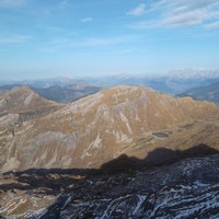 Face S de la Pte de Vorlaz depuis les Hauts-Forts