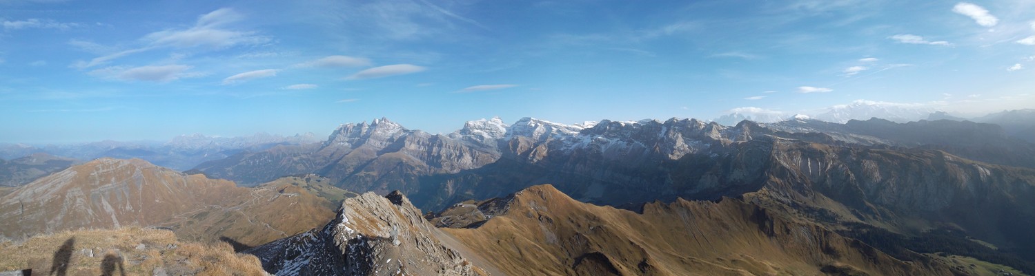 Vue E depuis le sommet des Hauts-Forts