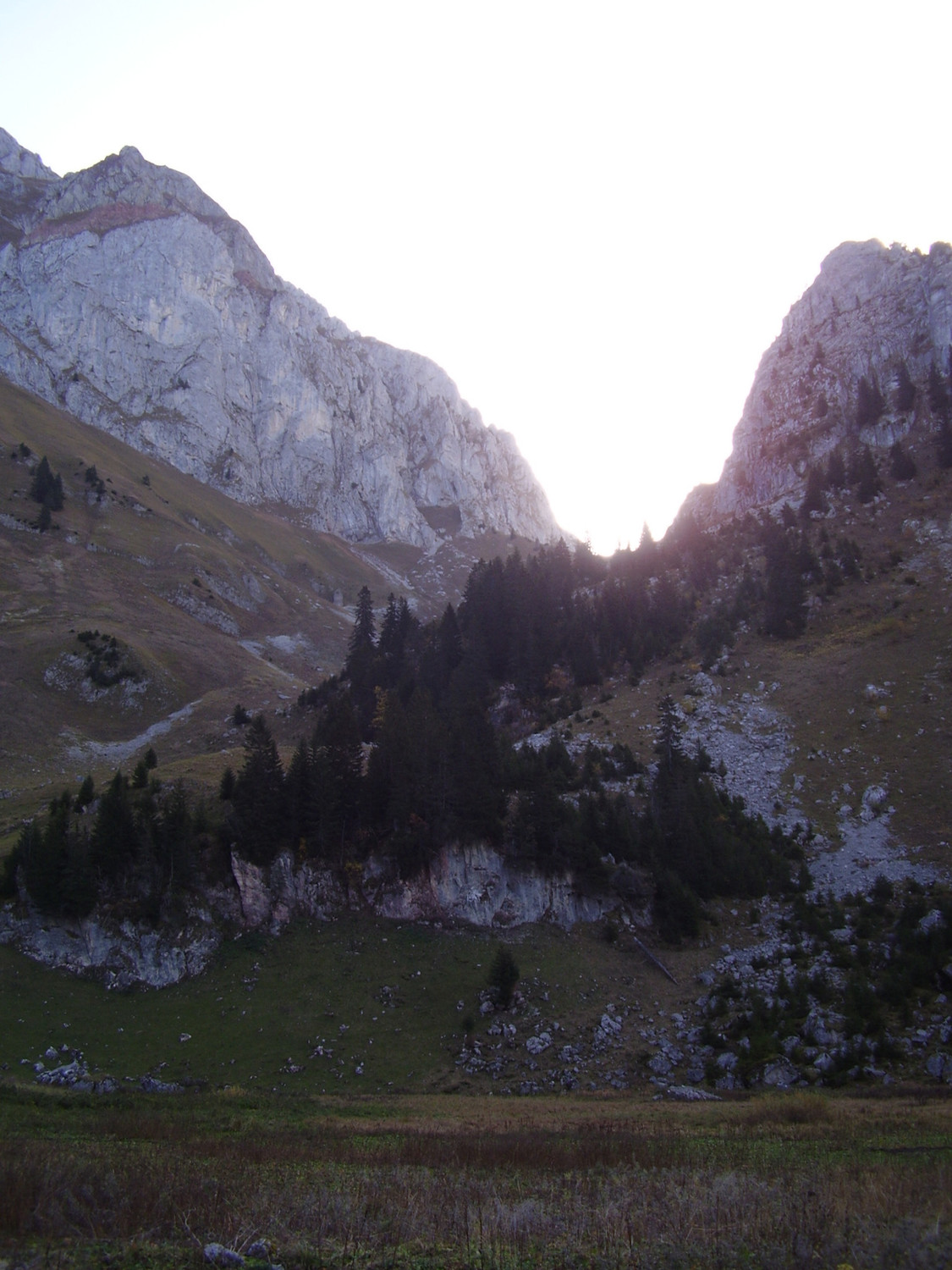 Pas de la bosse depuis le parking