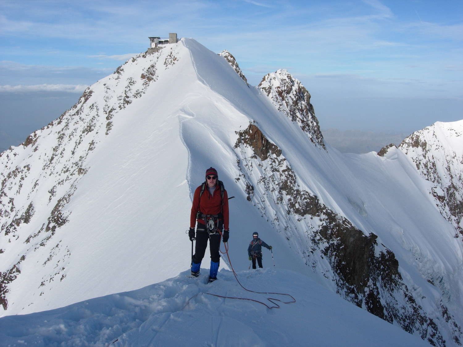 Aiguille Centrale vue depuis l'Aiguille Orientale