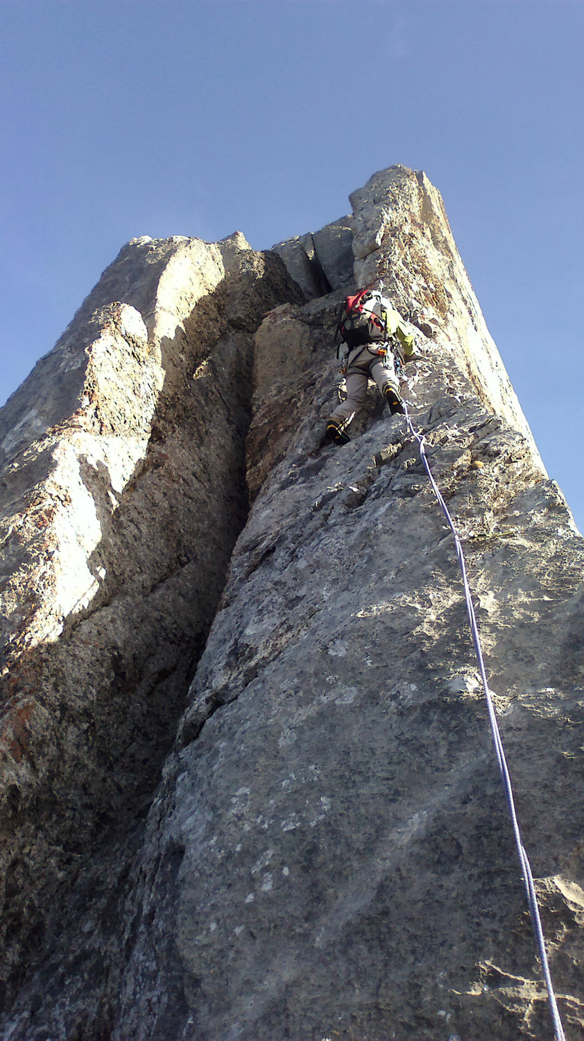 De la verticalité sur le grand ressaut
