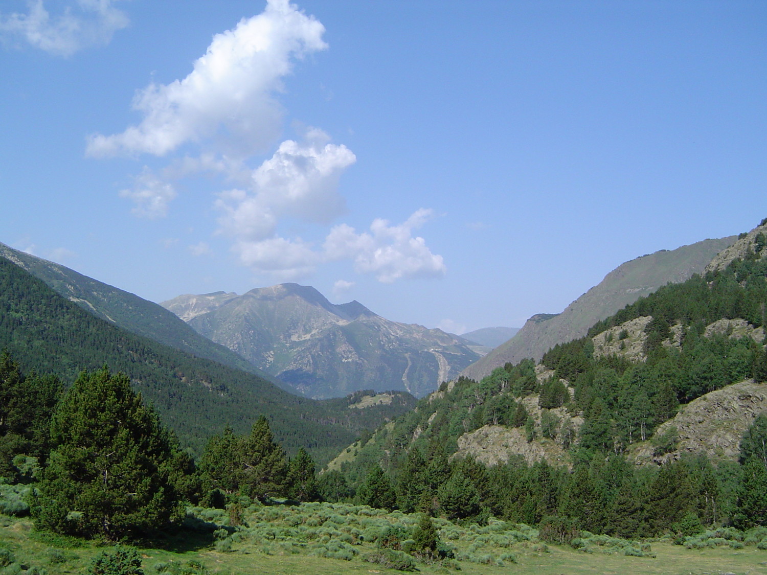 Temps ensoleillé au départ