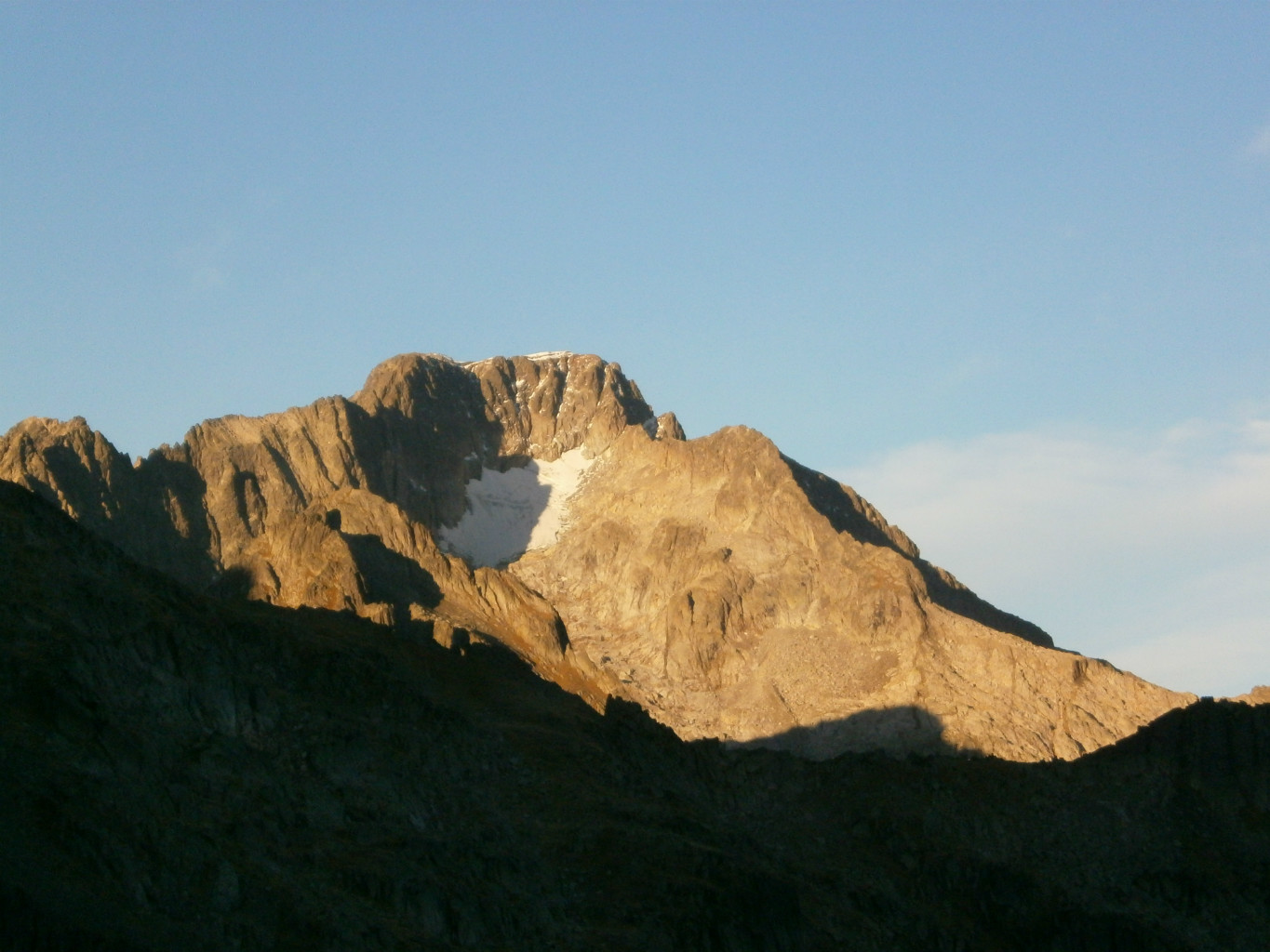 Balaïtous au soleil levant