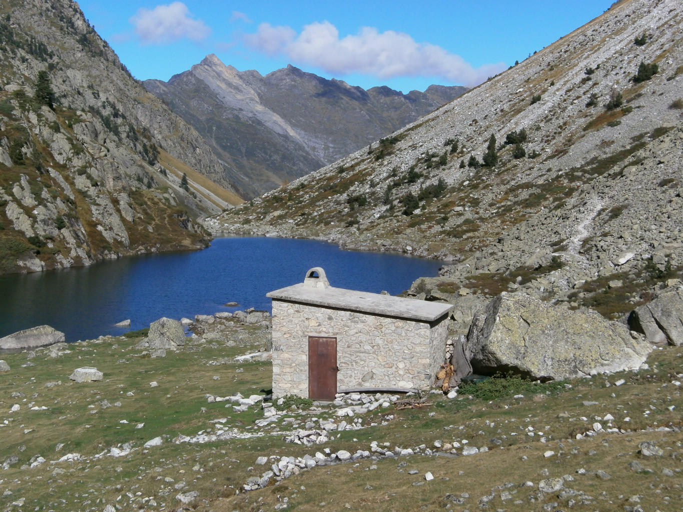 cabane du lac du Plaa du Prat
