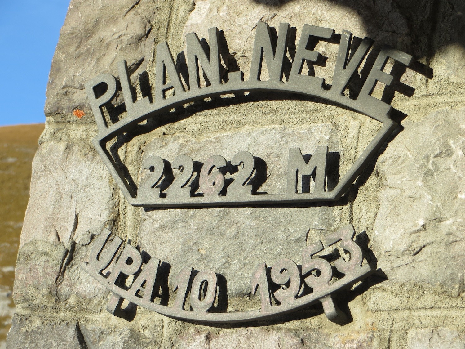 Cabane Plan Névé