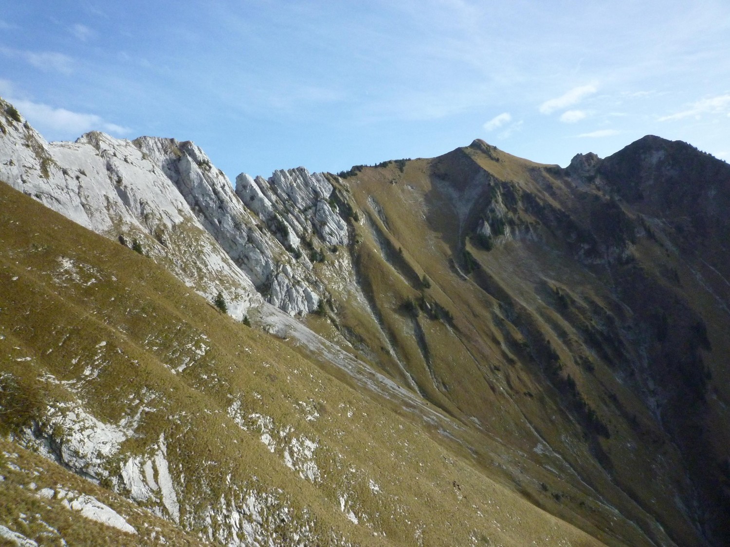 L'arete Beccaz-Mouches