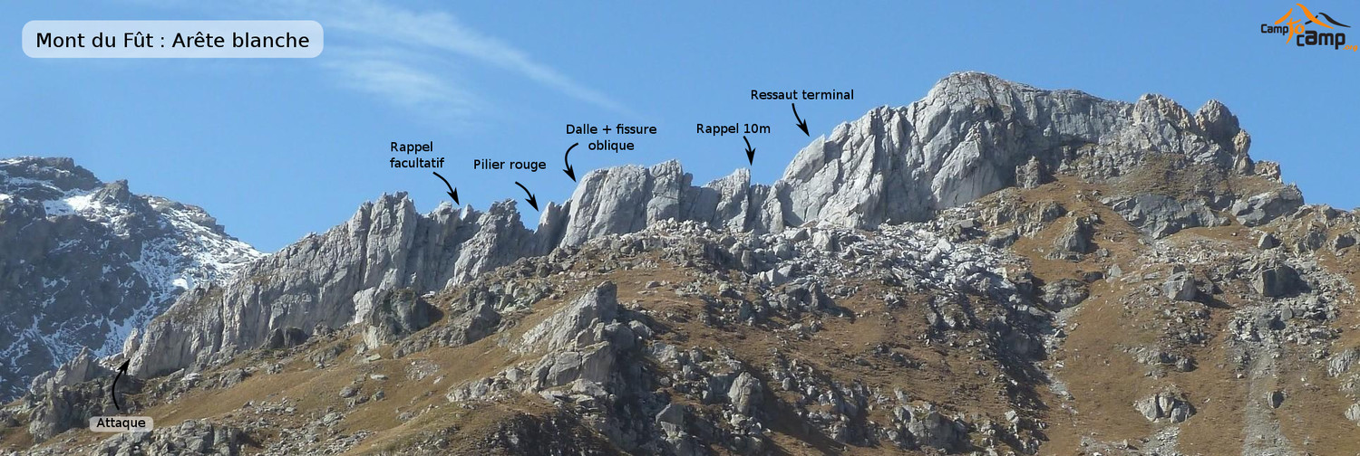 Arête blanche du Fût