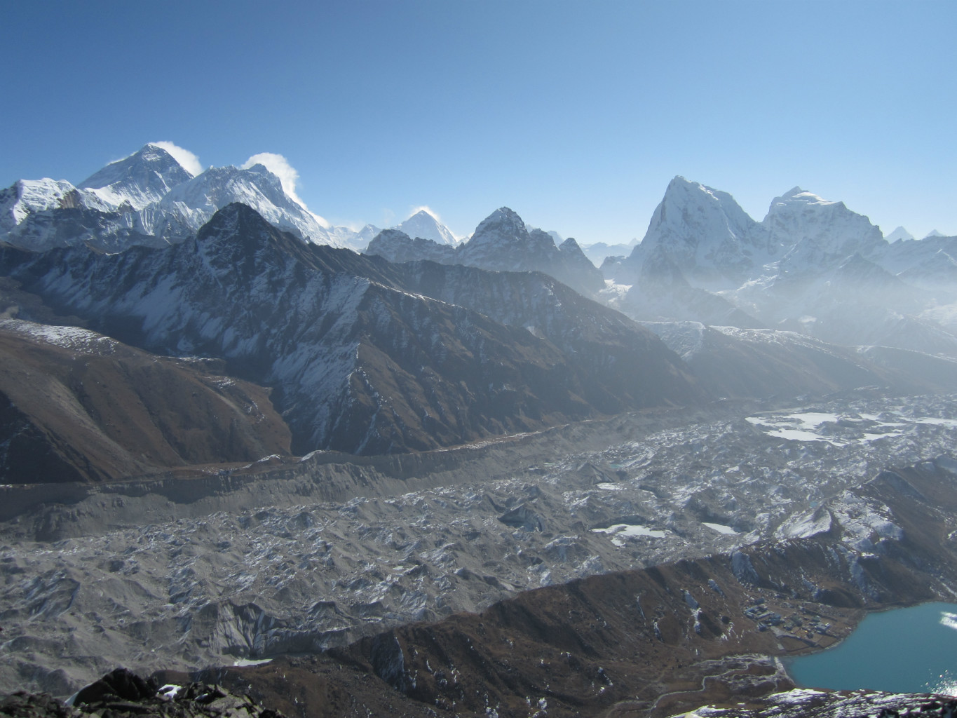 Depuis Gokyo Peak