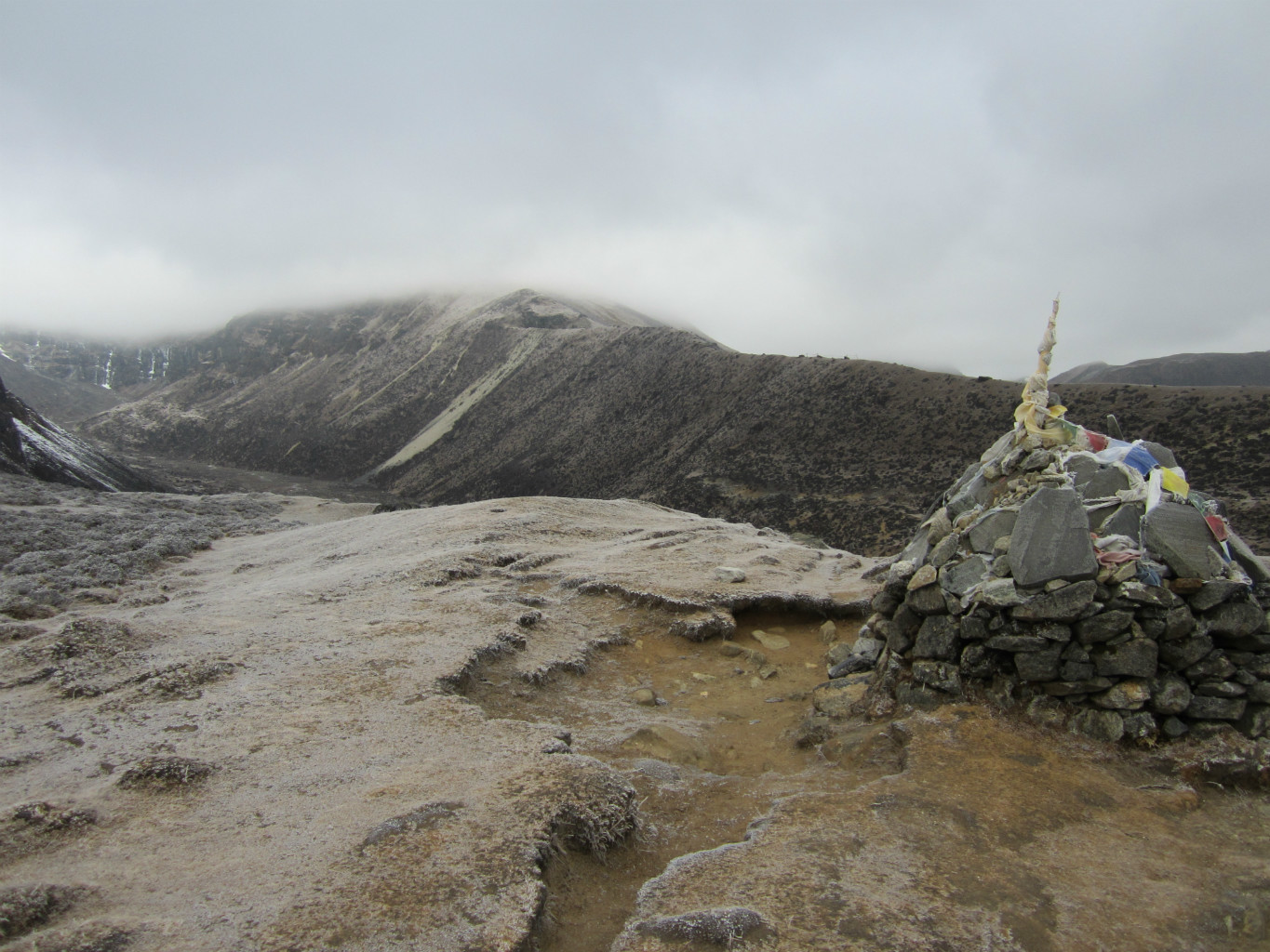 sur le chemin entre Machhermo et Phortse Tanga
