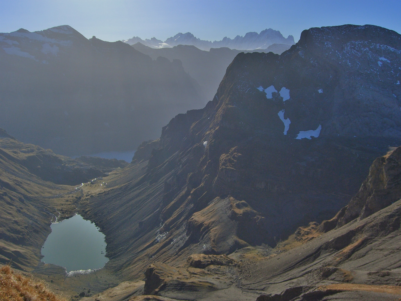 Tour des dents Blanches-depuis le pas de la corne au taureau
