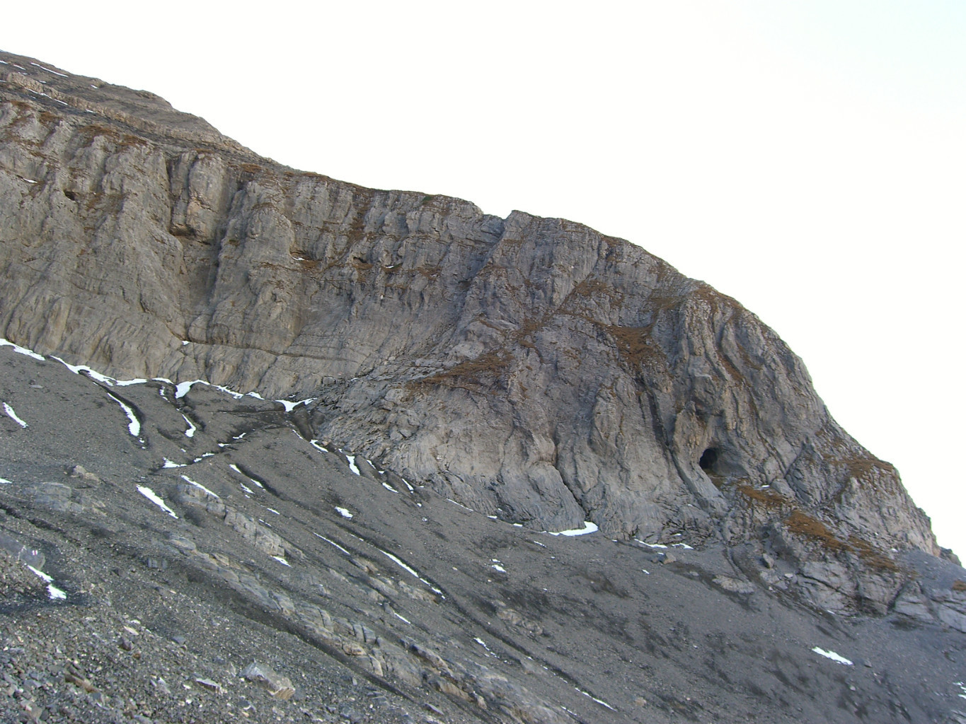 Tour des dents Blanches-le crux du col des Ottans