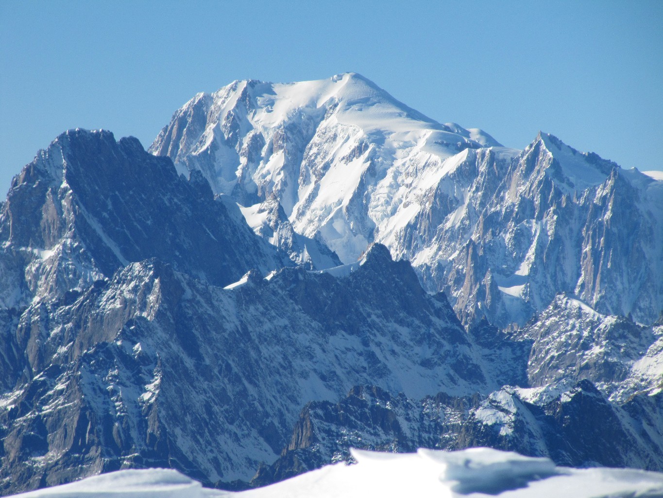 face N Grandes Jorasses, Mont Blanc