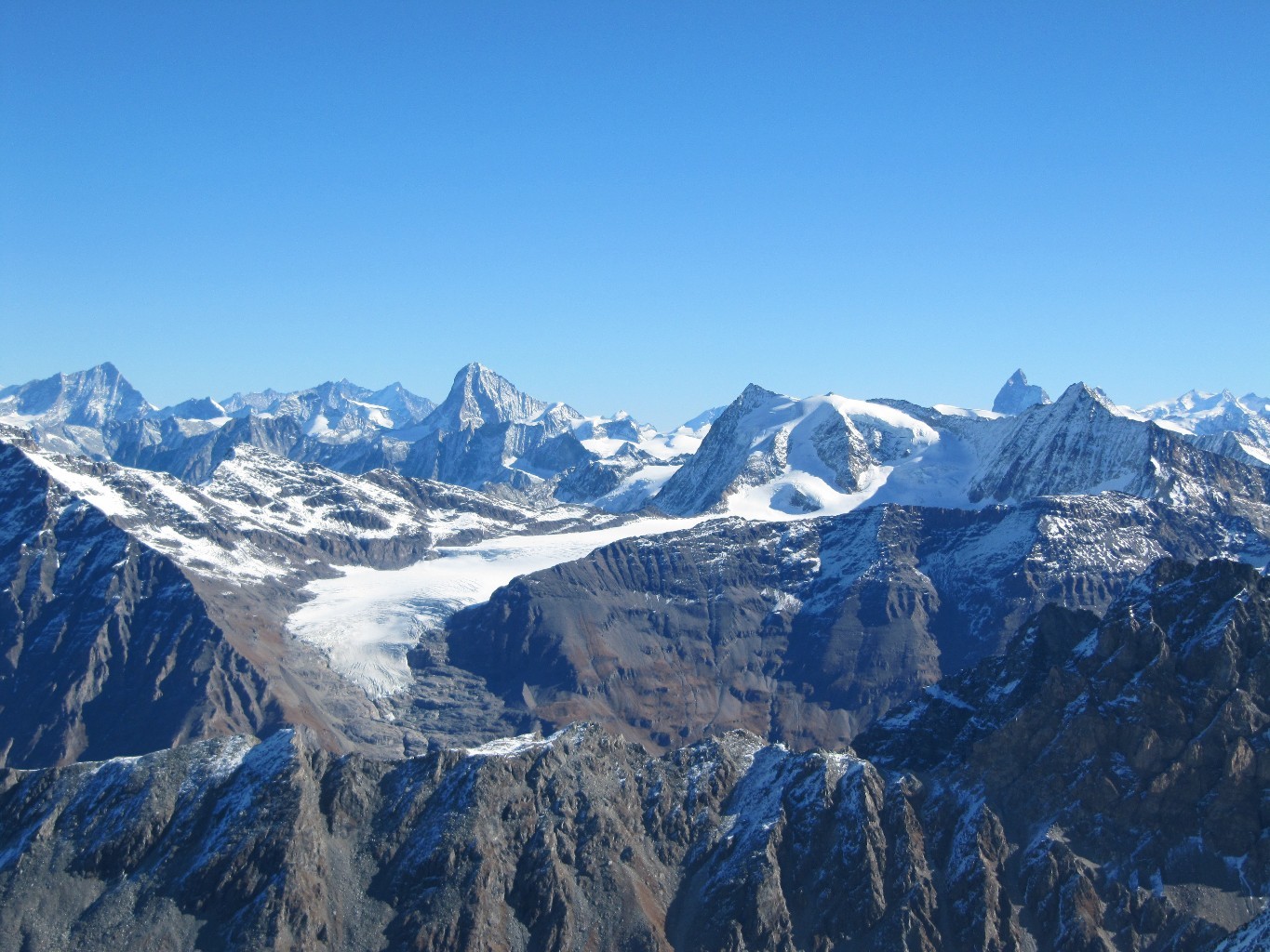 Dent Blanche, face N de Cervin