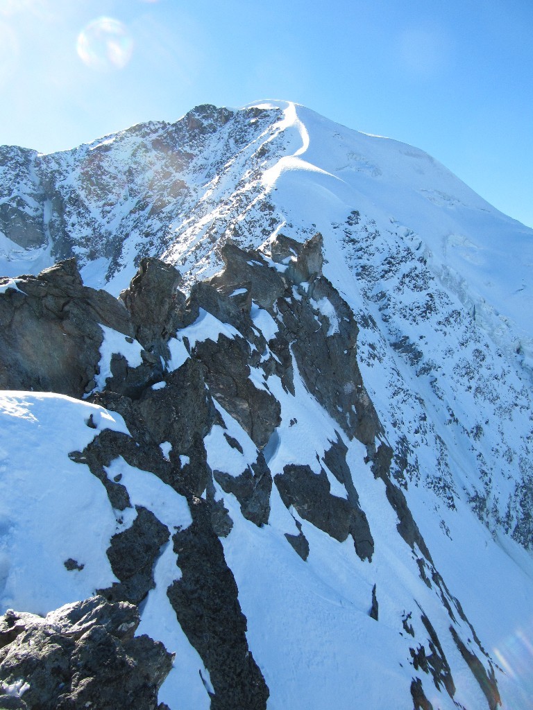 l'arête des Follats et Petit Combin