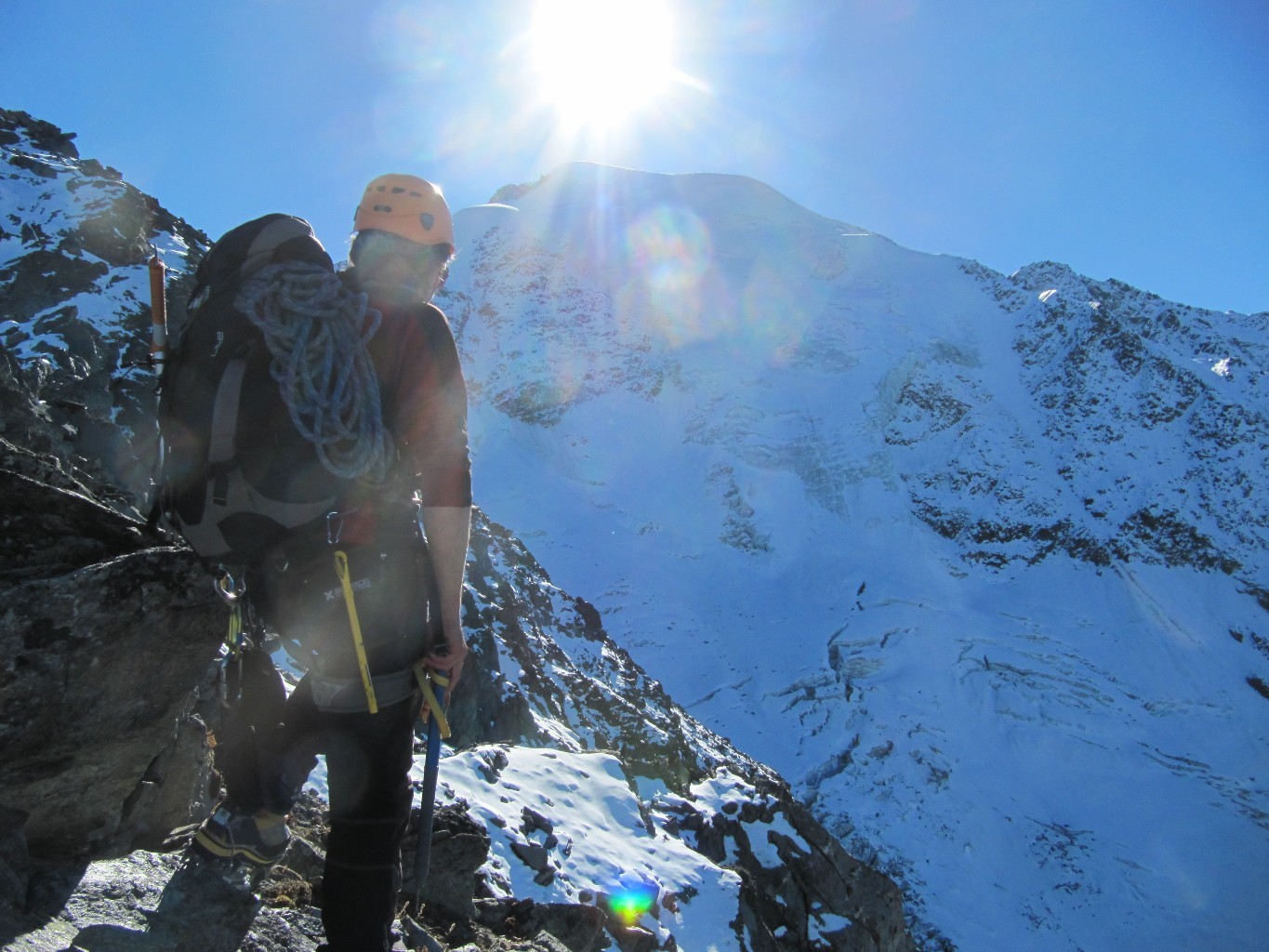 la face N de Petit Combin