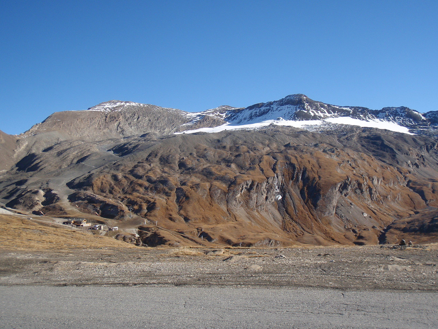 L'arête vu du Col de l'Iseran