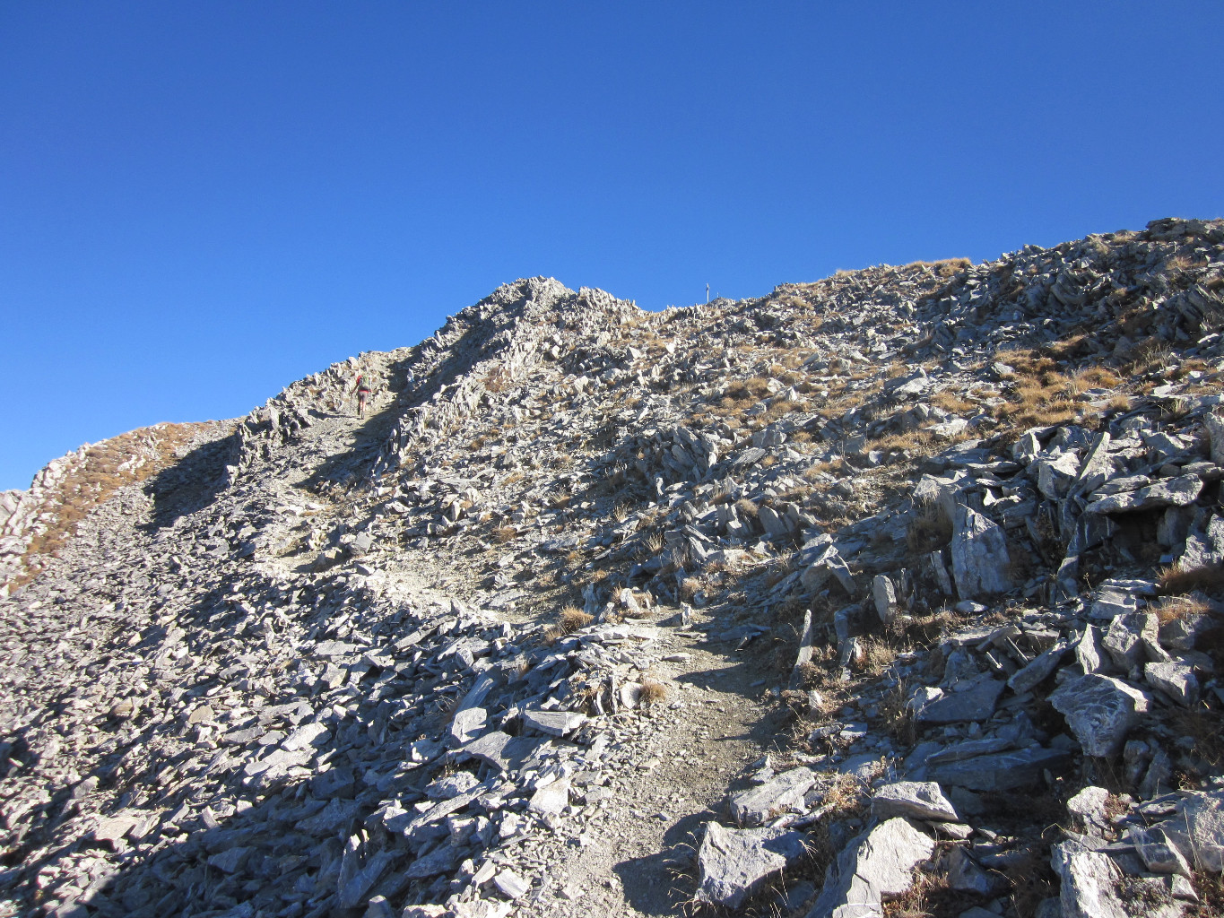 Arête sommitale du Grand-Chavalard