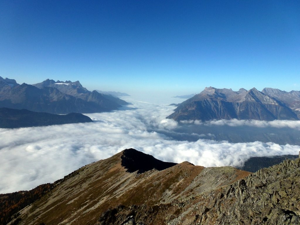 Stratus sur la vallée du Rhône